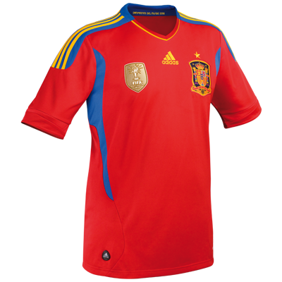 Foto Camiseta selección española con estrella FIFA 2011