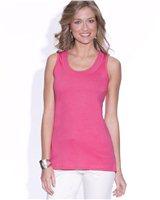 Foto Camiseta sin mangas 100% algodón peinado