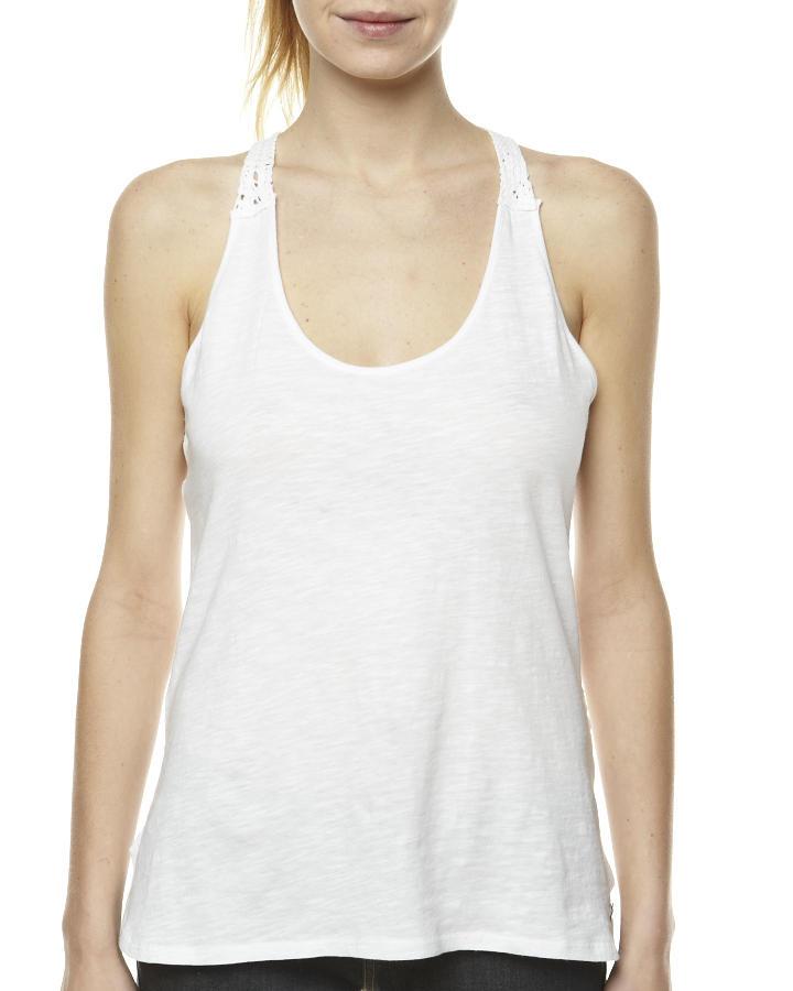 Foto Camiseta Sin Mangas Lilou De Roxy - Blanco