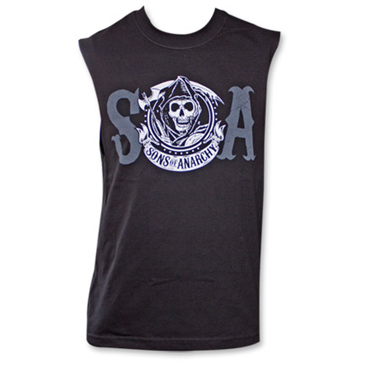 Foto Camiseta sin mangas Sons of Anarchy Letter Logo Reaper