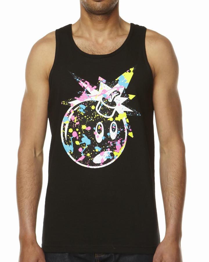 Foto Camiseta Sin Mangas Splat Adam De The Hundreds - Negro