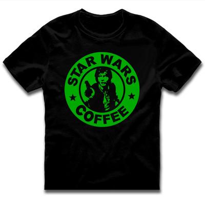 Foto Camiseta Star Wars Coffee Han Solo Tallas Xl - L - M - S Tbbt Sheldon Geek Rf04