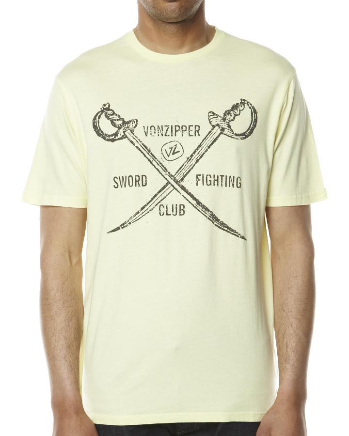 Foto Camiseta Sword Play De Vonzipper - Amarillo