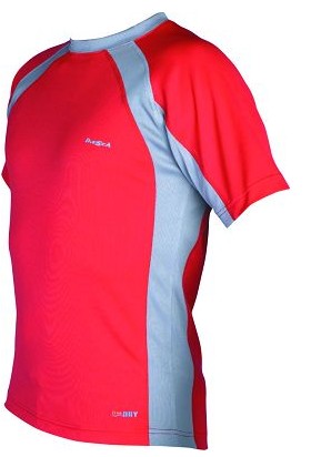 Foto Camiseta térmica Hombre Tonga – Rojo/Gris