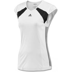Foto camiseta tenis padel adidas blanca
