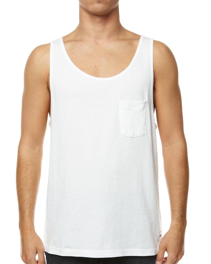 Foto Camiseta Tirantes New Pocket De Design Against Culture - Blanco