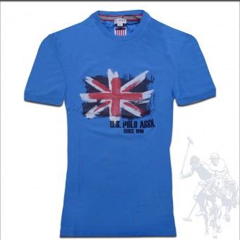 Foto Camiseta us polo assn hombre england flag blue