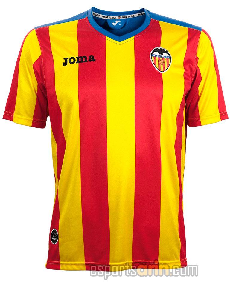 Foto Camiseta Valencia Joma Senyera regalo nombre + número - Envio 24h