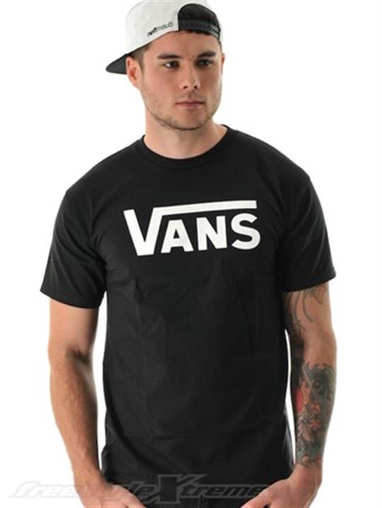 Foto Camiseta Vans Classic Negro-Blanco