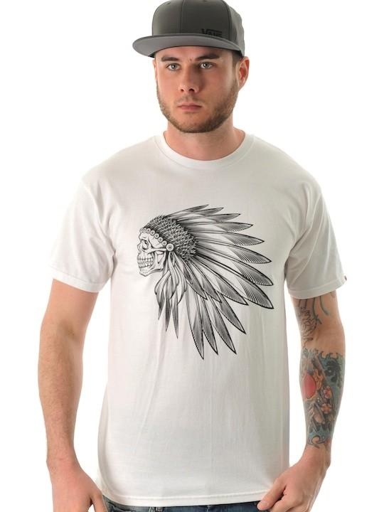 Foto Camiseta Vans Headdress Blanco