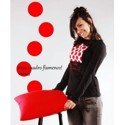 Foto Camiseta vaya cuadro flamenco Mermelada de Amor