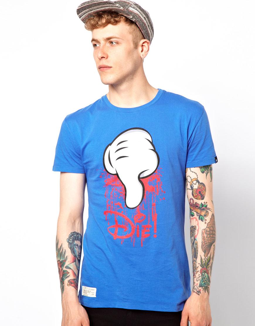 Foto Camiseta Vengance de Two Angle Azul real
