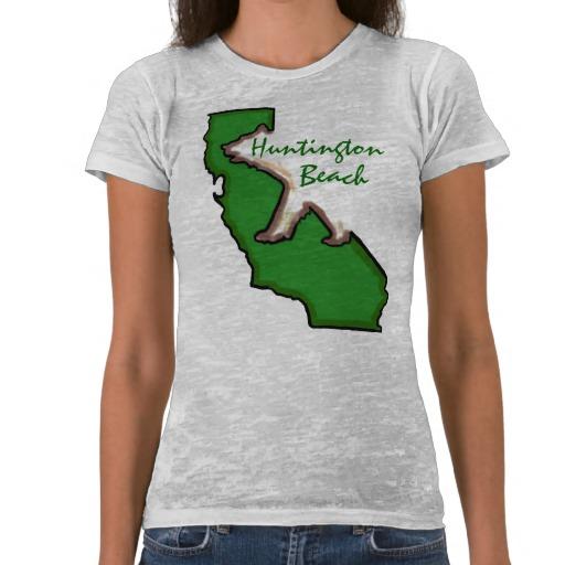 Foto Camiseta verde de las señoras de Huntington Beach