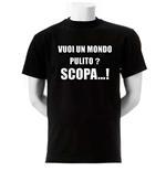 Foto Camiseta Vuoi Un Mondo Pulito....