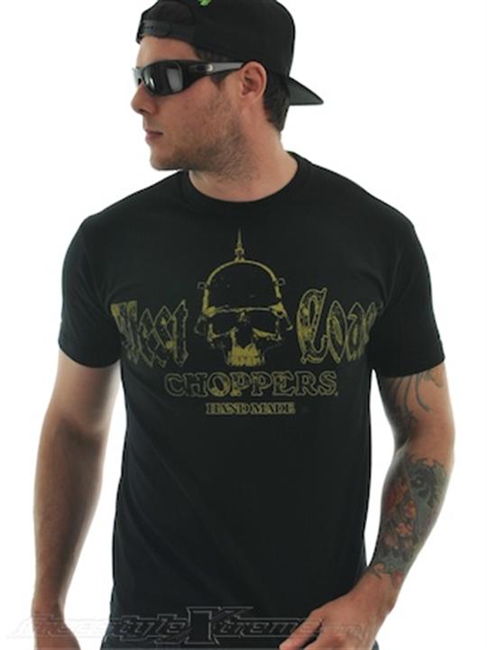 Foto Camiseta West Coast Choppers Speedway Negro