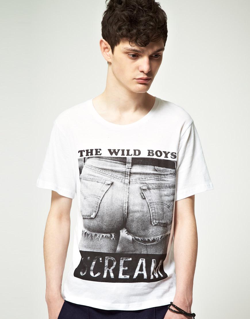 Foto Camiseta Wild Boys de Eleven Paris Blanco