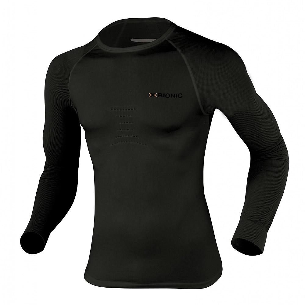 Foto Camiseta X-Bionic Speed Shirt Long Sleeve color negro/gris perla