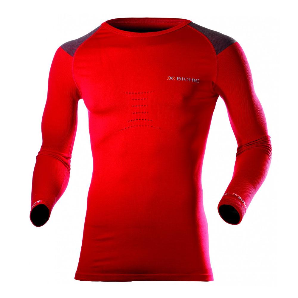 Foto Camiseta X-Bionic Speed Shirt Long Sleeve color rojo/negro