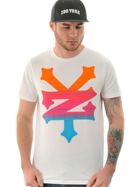 Foto Camiseta Zoo York Cracker Sysmic Blanco