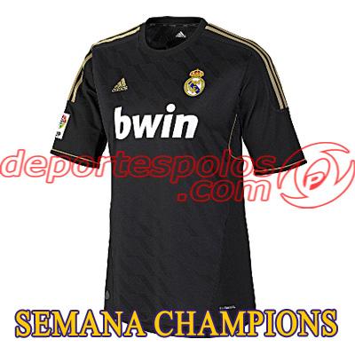 Foto camiseta/adidas:real a jsy xl negro/orof tosc