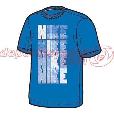 Foto camiseta/nike:ef8 nike diagonal ss tee xl signal b