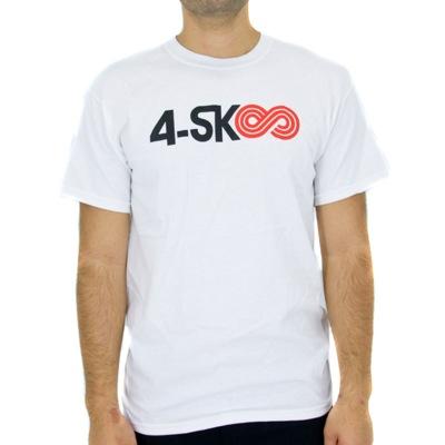 Foto Camisetas 4-sk8 Sk02/102.09 Wh-rd - Talla L