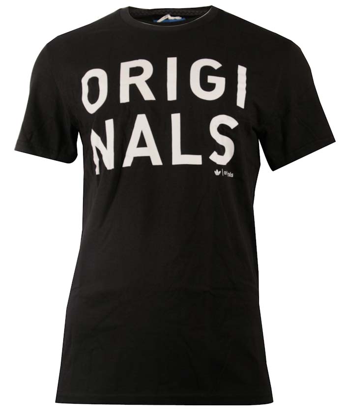 Foto Camisetas ADIDAS graphic originals Black White