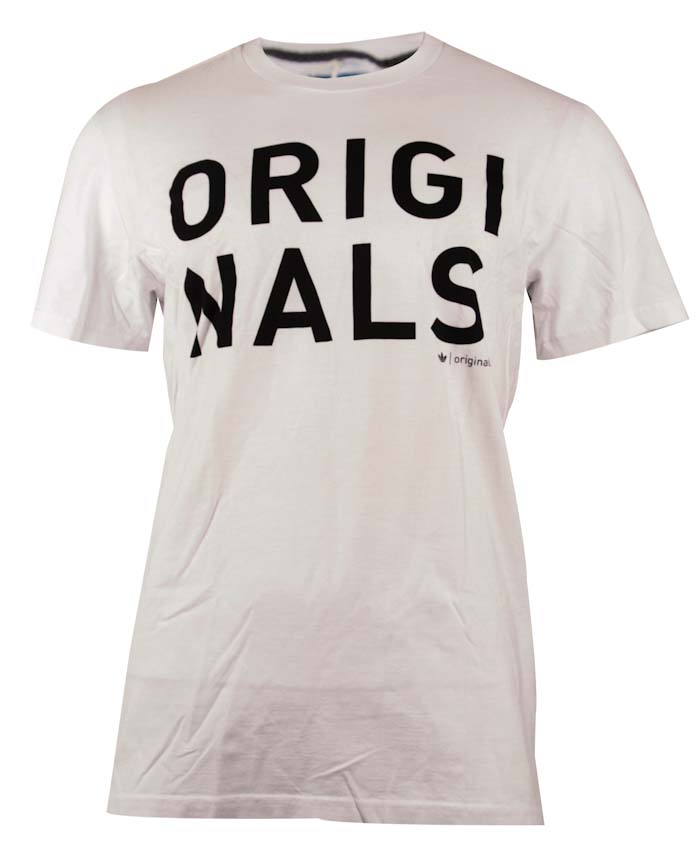 Foto Camisetas ADIDAS graphic originals White Black