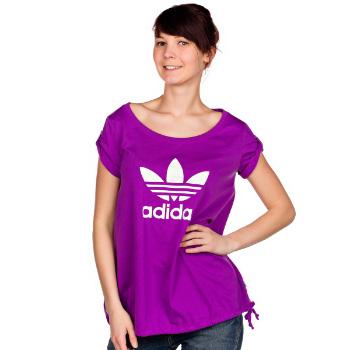 Foto Camisetas adidasOriginals Logo SS Women - ultra purple