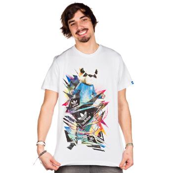 Foto Camisetas adidasOriginals Panda T-Shirt - white