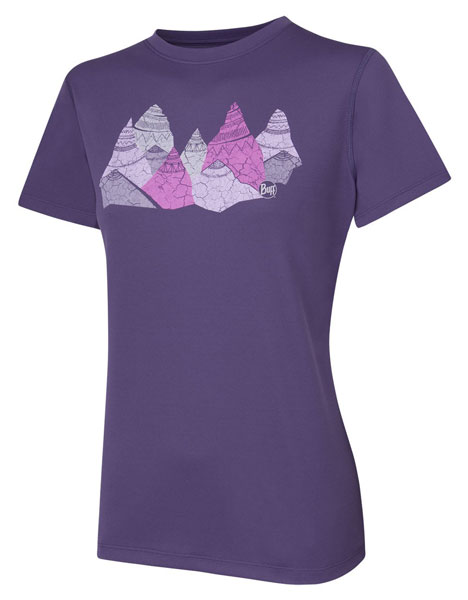 Foto Camisetas casual Buff ® Makena S / S T-shirt Berry Woman
