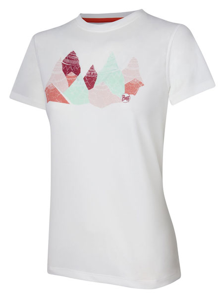 Foto Camisetas casual Buff ® Makena S / S T-shirt Cloud Woman