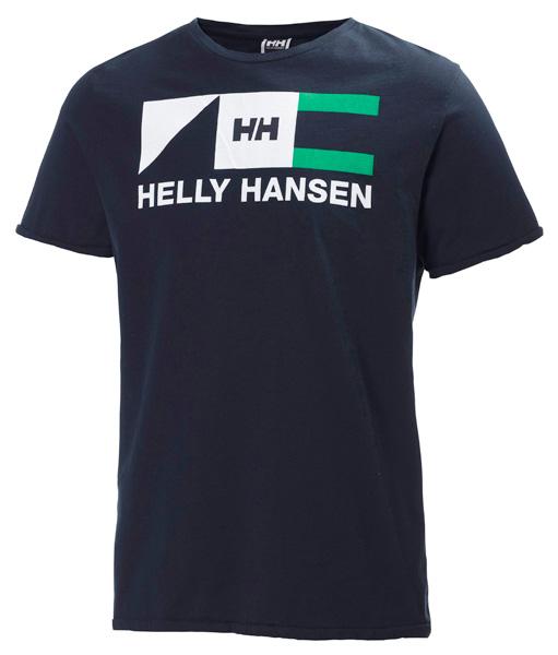 Foto Camisetas casual Helly Hansen Marstrand T-shirt Navy