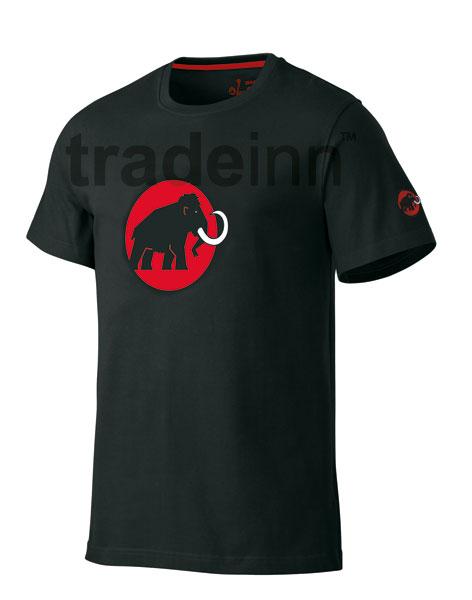 Foto Camisetas casual Mammut Mammut Logo-shirt Black-inferno Man