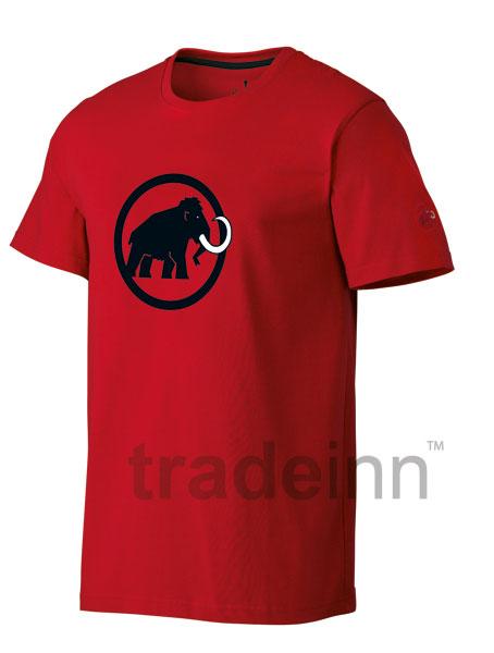 Foto Camisetas casual Mammut Mammut Logo-shirt Inferno-red Man