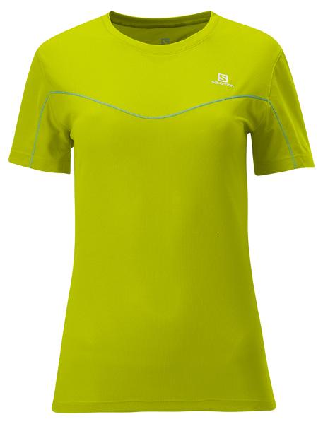 Foto Camisetas casual Salomon Stroll Tee Green Woman