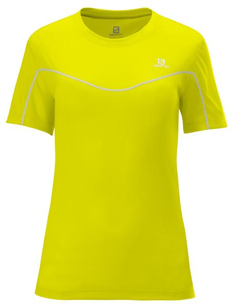 Foto Camisetas casual Salomon Stroll Tee Yellow Woman