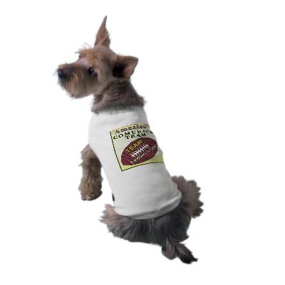 Foto Camisetas del fútbol de los perros T-shirt De Perrito