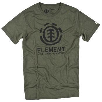 Foto Camisetas Element Vertical Co-Op Tee SS - army heather