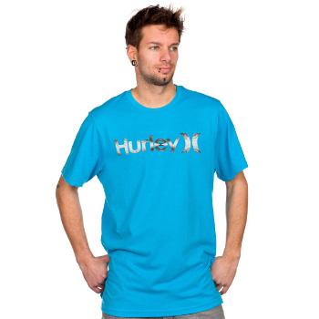 Foto Camisetas Hurley One & Only Dimension SS - heather cyan