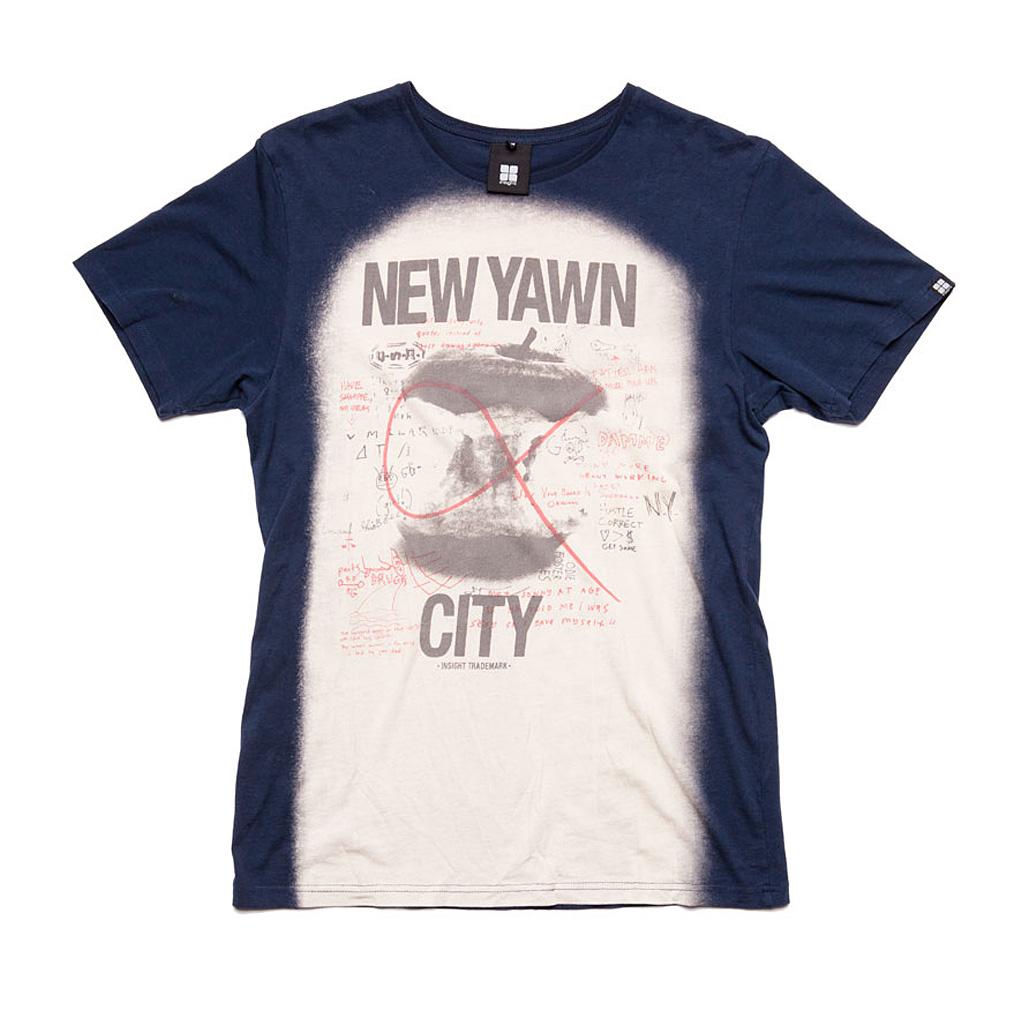 Foto Camisetas Insight New Yawn City Manga Corta Azul
