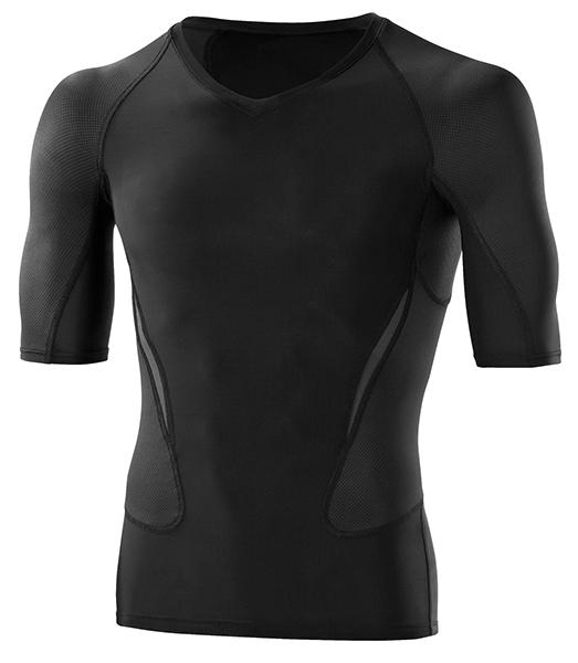 Foto Camisetas interiores Skins G400 Short Sleeve Top With Tonal Logo Black