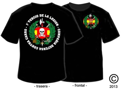 Foto Camisetas Militares: 1º Tercio De La Legion - Compañia Defensa Contra Carro