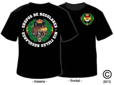 Foto Camisetas Militares: Grupos De Regulares - Mis Fieles Regulares - Mod. 3