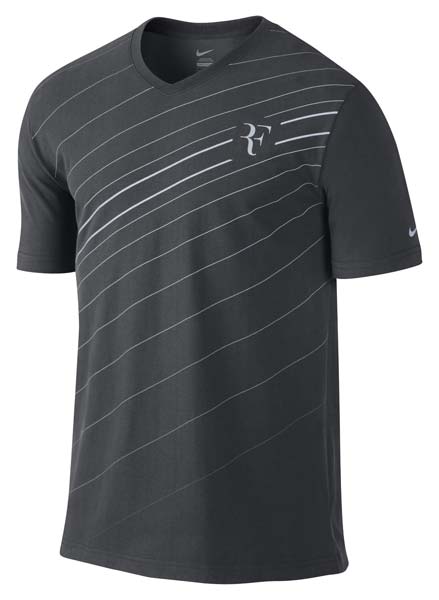 Foto Camisetas Nike Roger Federer Tee Anthracite