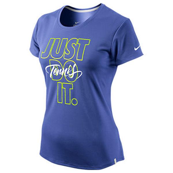 Foto Camisetas Nike Tennis Read Tee Woman Violet Force