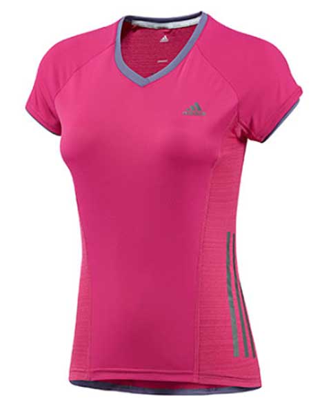 Foto Camisetas técnicas manga corta Adidas Supernova S / S Blast Pink Woman