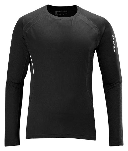 Foto Camisetas técnicas manga larga Salomon Trail Runner + Ls Tee Black Man