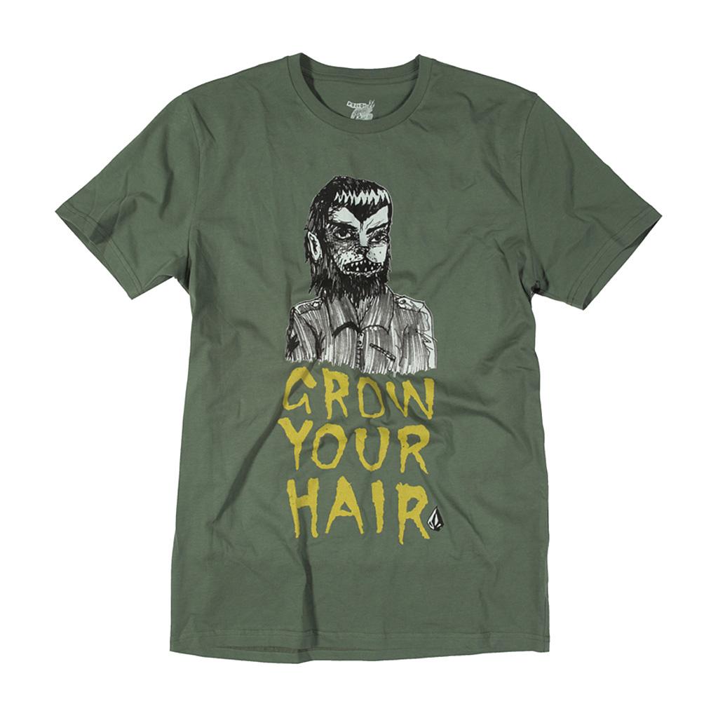 Foto Camisetas Volcom Fa Ozzy Wright Manga Corta Verde