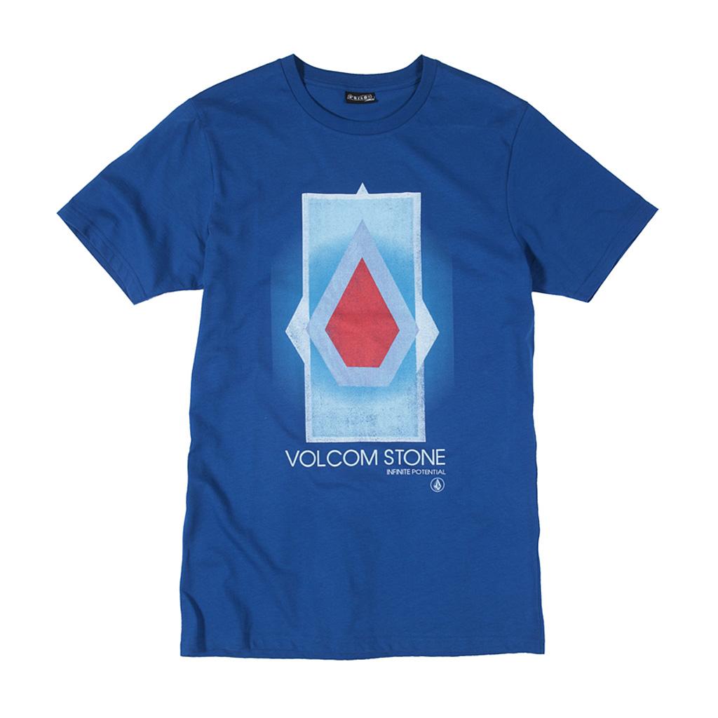 Foto Camisetas Volcom Thunder Manga Corta Azul